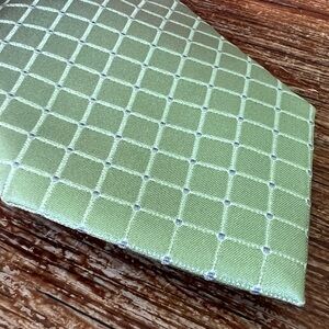 Donald J Trump Signature Collection Silk Tie Green